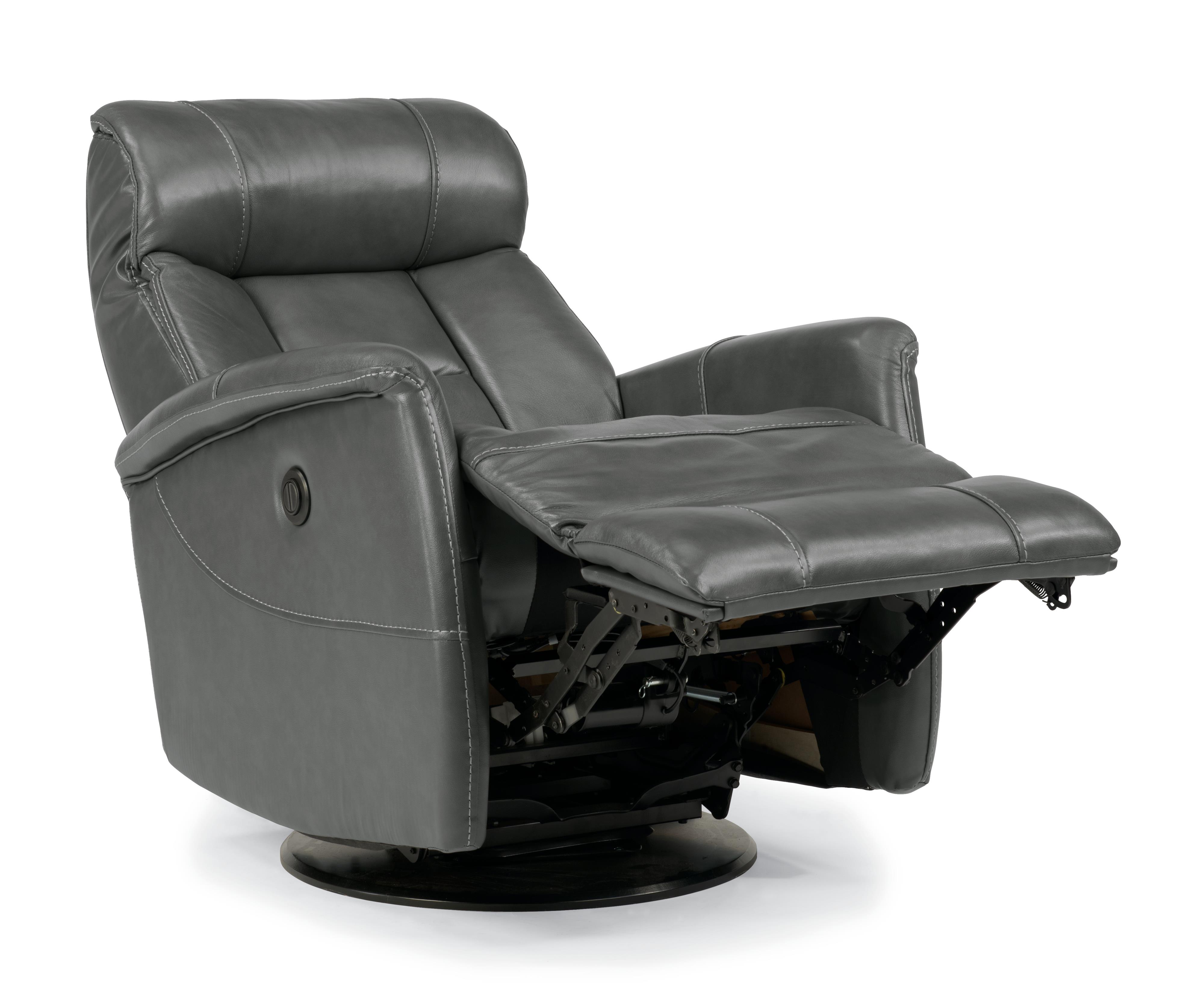 Flexsteel Latitudes Go Anywhere Recliners Hart KingSize Power Swivel